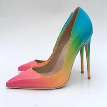Load image into Gallery viewer, Heeled Pointed Lady Shoes