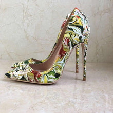 Load image into Gallery viewer, Mixed Colors Heeled Shoes