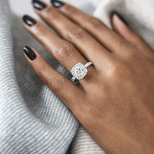 Load image into Gallery viewer, Zircon silver ring