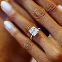 Load image into Gallery viewer, Zircon silver ring