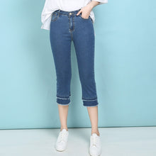 Load image into Gallery viewer, Plus Size  Women Jeans high