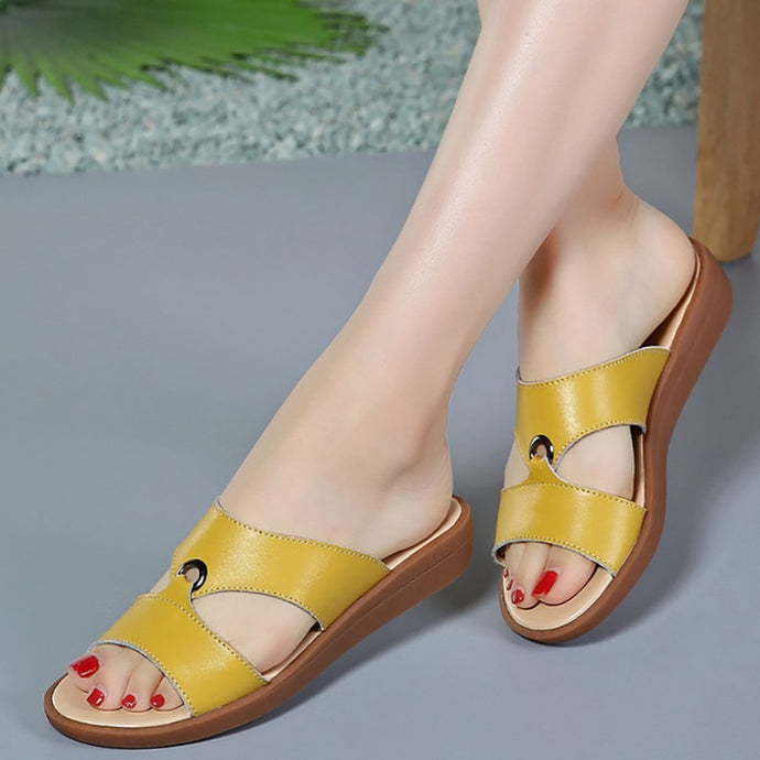 Fashion Women Sandals Yellow