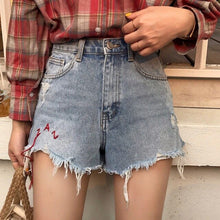 Load image into Gallery viewer, Denim Hight Shorts