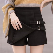 Load image into Gallery viewer, Brown Shorts Skirt