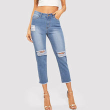 Load image into Gallery viewer, High Waist Jeans For Women
